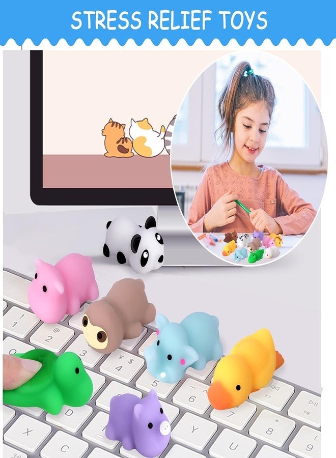 ANAB GI Squishies Mochi Toys, Mini Kawaii Squishy Forest Animals Squeeze Stress Relief Toys Easter Basket Stuffers Christmas Birthday for Kids(Pack-5) - Image 5